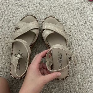 Boutique corkys wedges